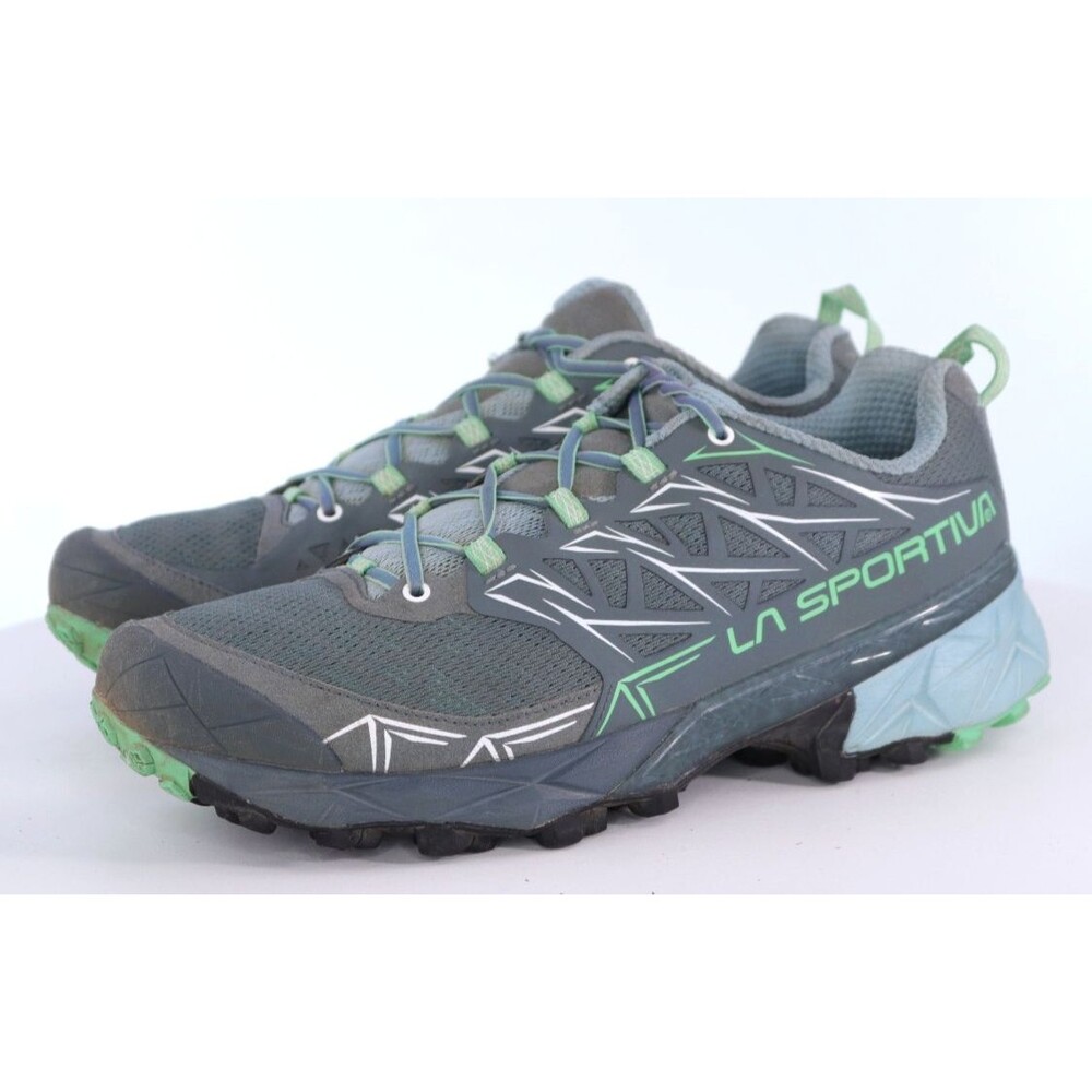 La Sportiva Akyra Women's Trail Hiking Shoes Size 9.5 Green